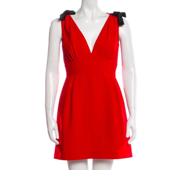 Miu Miu 2017 Red Dress XS/IT38 - Picture 3 of 9